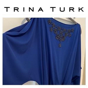 Trina Turk Cold Shoulder Dress